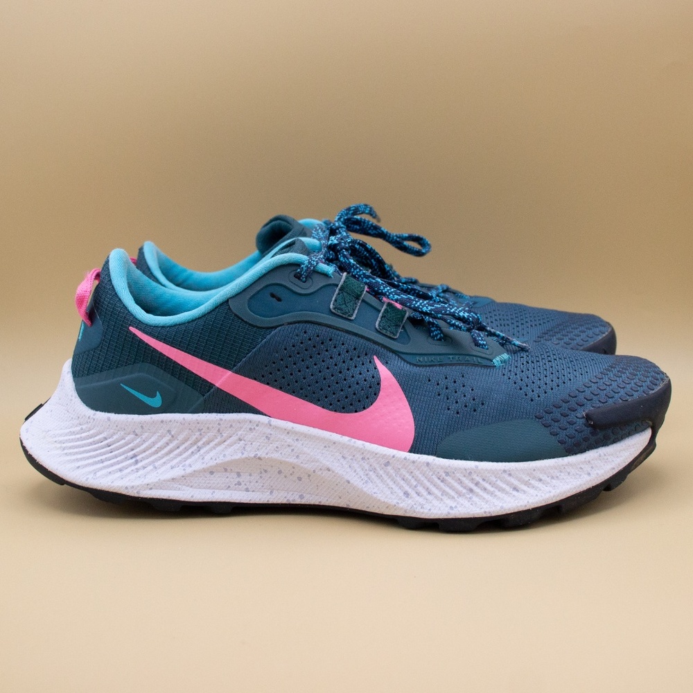 Nike Pegasus Trail 3 Dark Teal Trail Running Shoes DA8698-300 Women's Size 9 - Picture 3 of 8